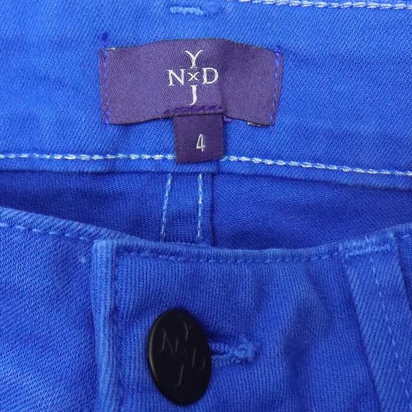 NYDJ Not Your Daughters Jeans Clarissa Ankle Blue Size 4 NWT - Picture 10 of 14